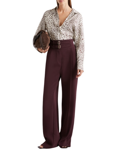 MLLACERBO PANTALONE LARGO DOPPIA FIBBIA