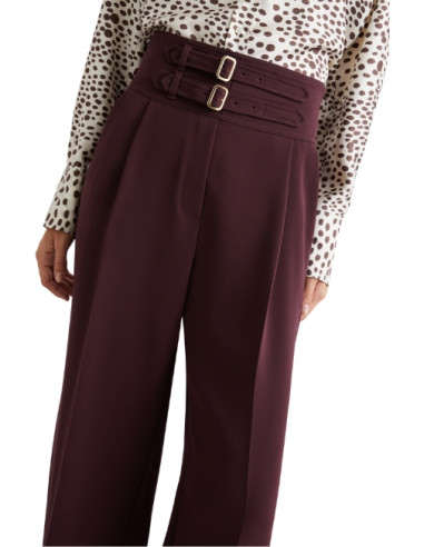 MLLACERBO PANTALONE LARGO DOPPIA FIBBIA