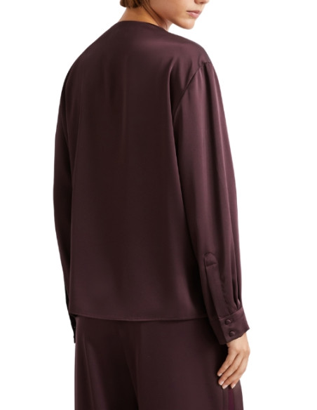 MLLAFA CAMICIA INCROCIATA CON DRAPPEGGIO
