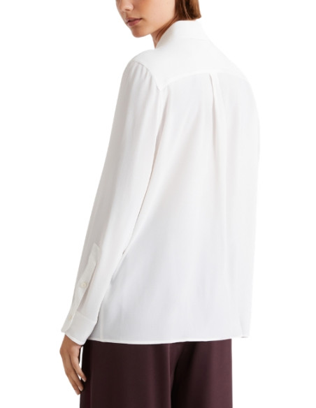 MLLFEBE CAMICIA IN SETA CON TASCHE