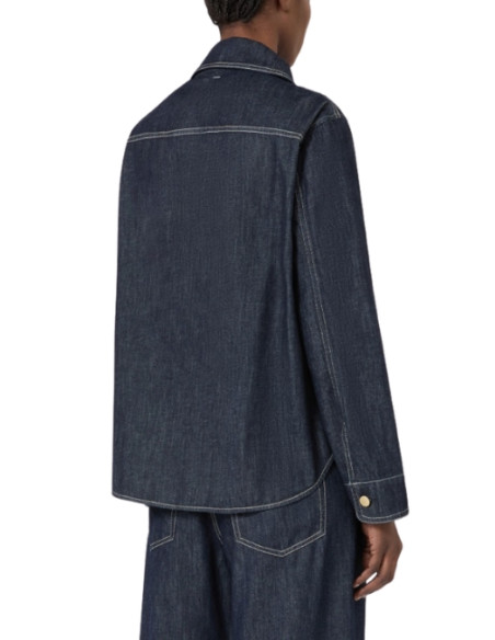 SMMENFASI GIACCA/CAMICIA IN DENIM