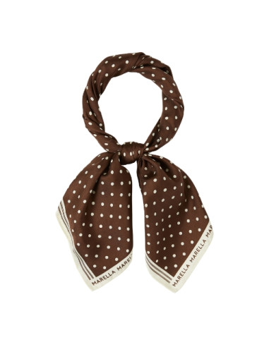 MLAATTINIA FOULARD IN SETA A POIS PICCOLI