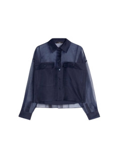 WKDCOLOMBA CAMICIA DI ORGANZA