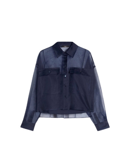 WKDCOLOMBA CAMICIA DI ORGANZA