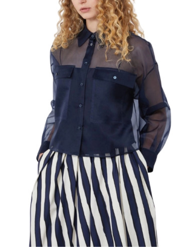 WKDCOLOMBA CAMICIA DI ORGANZA