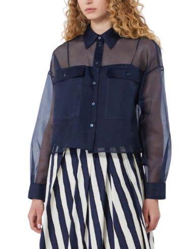 WKDCOLOMBA CAMICIA DI ORGANZA