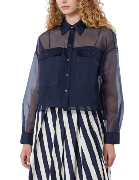 WKDCOLOMBA CAMICIA DI ORGANZA