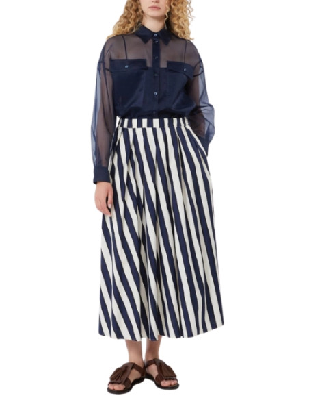 WKDCOLOMBA CAMICIA DI ORGANZA