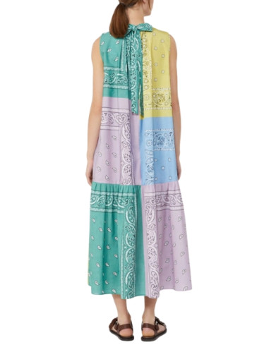 WKDREGNO ABITO LUNGO FANTASIA PATCHWORK