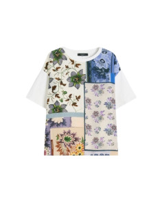 WKDPAMPAS T-SHIRT FANTASIA SETA DAVANTI