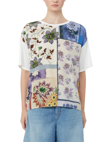 WKDPAMPAS T-SHIRT FANTASIA SETA DAVANTI