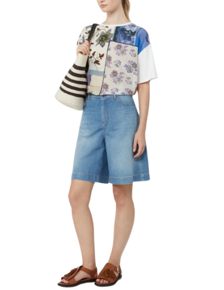 WKDPAMPAS T-SHIRT FANTASIA SETA DAVANTI