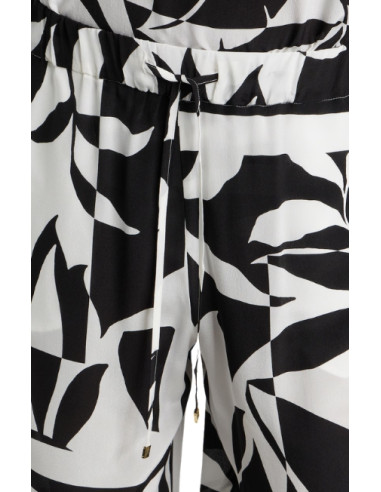 BCHVOTO PANTALONE CON COULISSE IN SETA FANTASIA...
