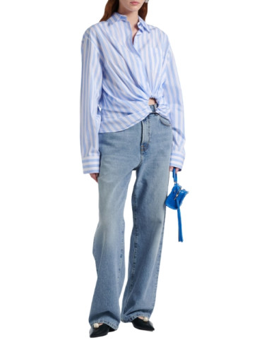SPXPALMIZI CAMICIA CON ANELLO SUL FONDO