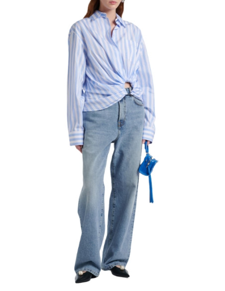 SPXPALMIZI CAMICIA CON ANELLO SUL FONDO
