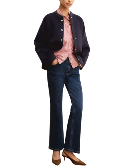 EMMSLIMFLARE PANTALONE IN DENIM A ZAMPA