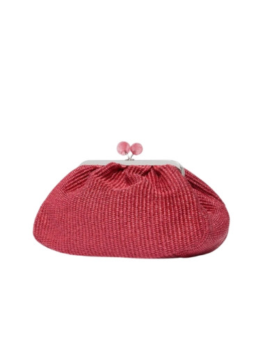 WKAFORTUNA BORSA PASTICCINO IN RAFIA MEDIA