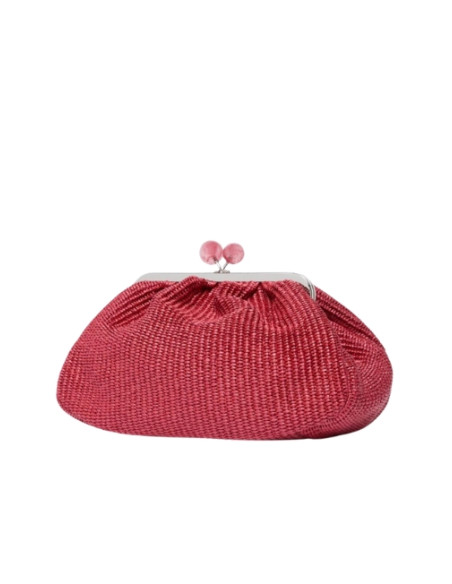 WKAFORTUNA BORSA PASTICCINO IN RAFIA MEDIA