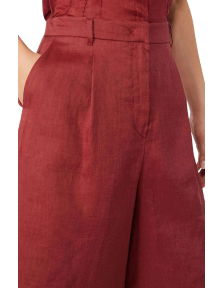 MSTCARAVAN PANTALONE CORTO IN LINO