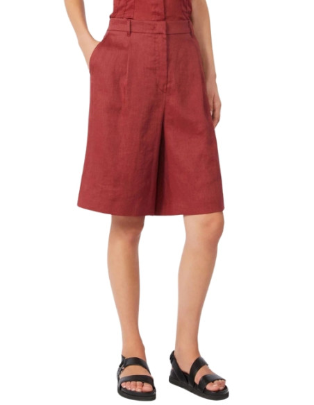 MSTCARAVAN PANTALONE CORTO IN LINO