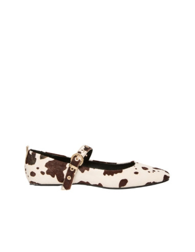 PBALEGNO SCARPE IN CAVALLINO STAMPA COW