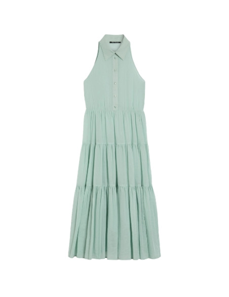PBBLACRIMA ABITO SMANICATO IN MUSSOLA CON COLLETTO CAMICIA