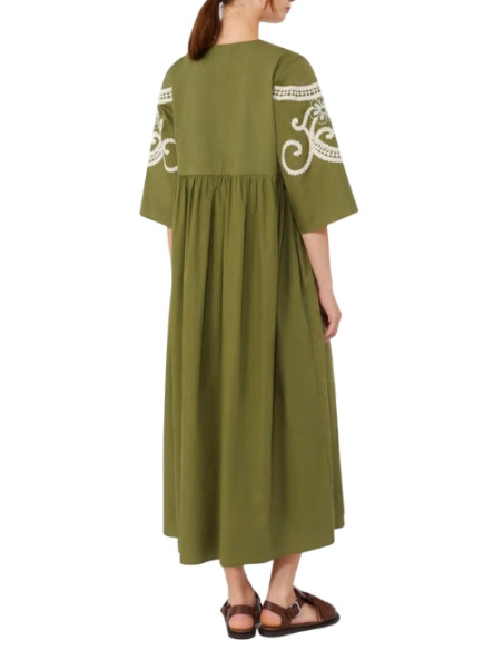 WKDTILDE ABITO LUNGO CON RICAMI CROCHET