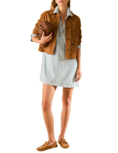 PBBEDUCO ABITO JEANS MANICA LUNGA