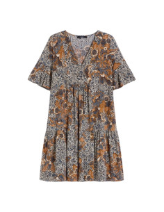 WKDFUOCO ABITO IN JERSEY CORTO CON 1/2 MANICA FANTASIA...