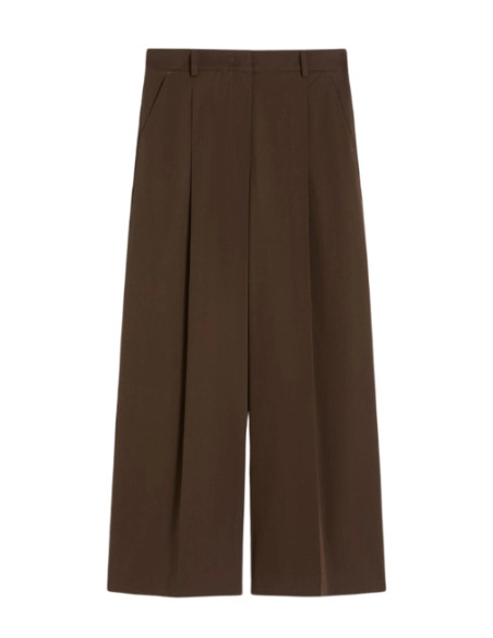 WKDBELLICO PANTALONE LARGO IN COTONE CON PINCES