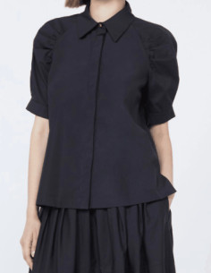 MSTAMORE CAMICIA IN POPELINE 1/2 MANICHE A PALLONCINO 2