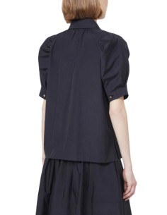 MSTAMORE CAMICIA IN POPELINE 1/2 MANICHE A PALLONCINO 2