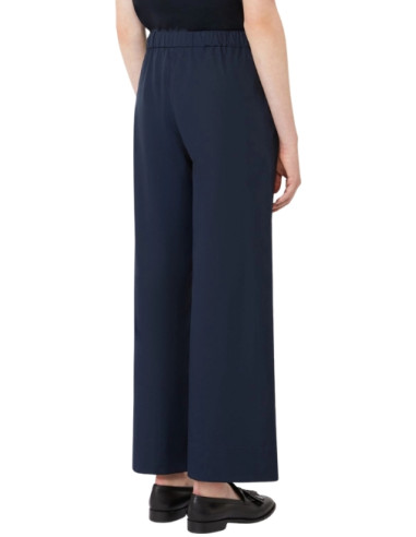 SMMARGENTO PANTALONE CON COULISSE IN POPELINE