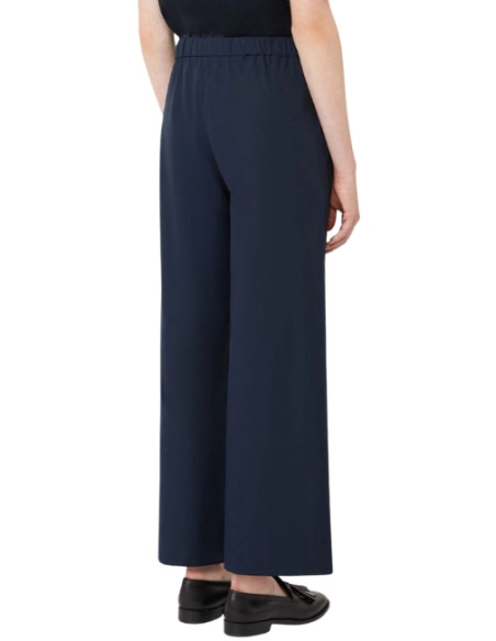 SMMARGENTO PANTALONE CON COULISSE IN POPELINE