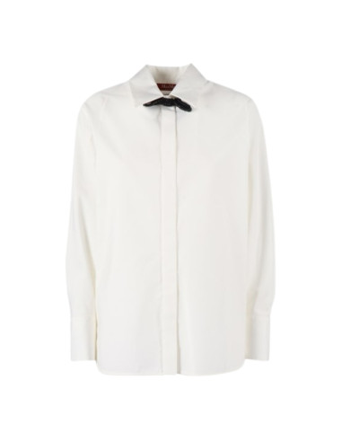 ROLL CAMICIA CON FIOCCO NERO