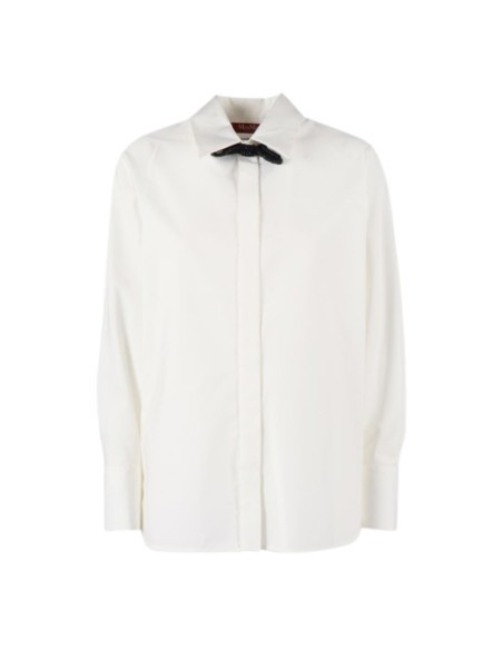 ROLL CAMICIA CON FIOCCO NERO