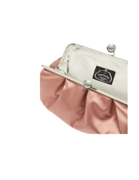 HELGAWE BORSA PASTICCINO IN RASO