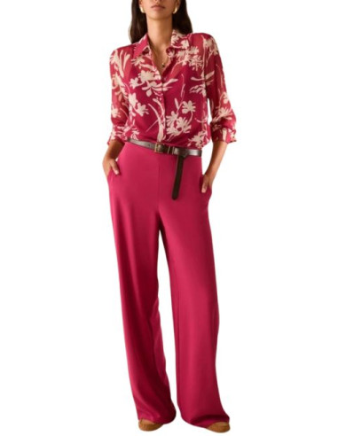 PBPPITTURA PANTALONE LARGO IN CREPE