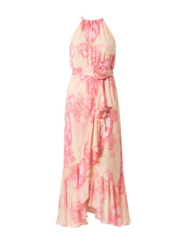 MLLFIERO ABITO ELEGANTE FANTASIA FLOREALE ROSA