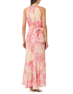 MLLFIERO ABITO ELEGANTE FANTASIA FLOREALE ROSA 2