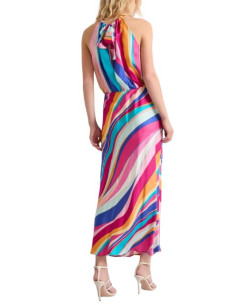 MLLQUIETE ABITO IN SETA MULTICOLOR 2