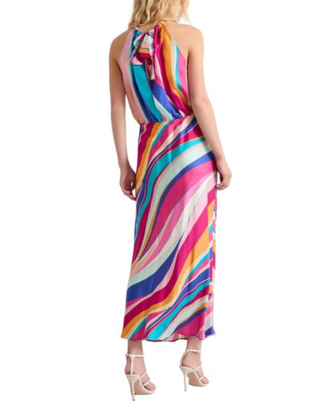 MLLQUIETE ABITO IN SETA MULTICOLOR