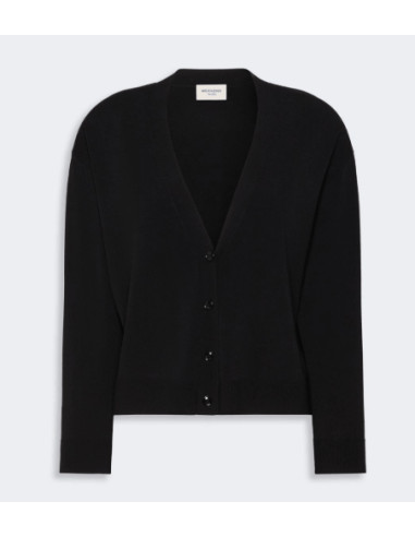 WKDBOARIO CARDIGAN IN MAGLIA RASATA