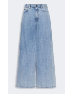 WKDZATTERA PANTALONE IN DENIM LARGO CON ELASTICO