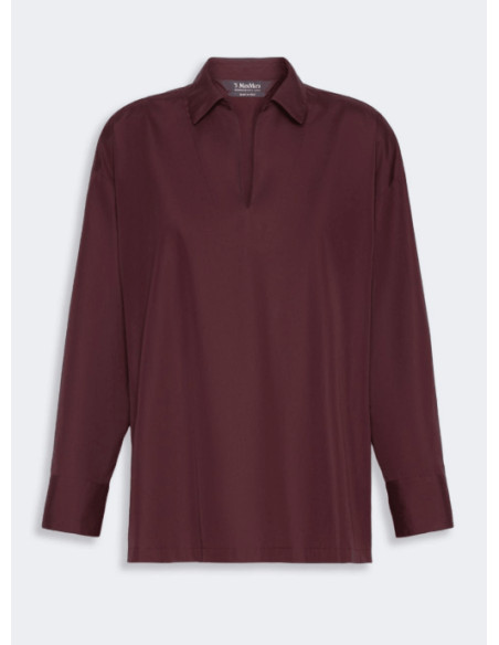 SMMCRISTEL BLUSA IN POPELINE DI COTONE