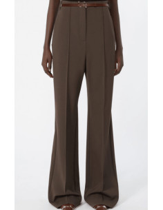 SPXVOLONTA PANTALONE IN JERSEY CON CINTURA 2