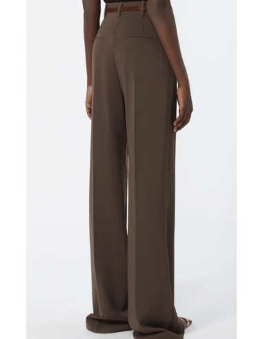 SPXVOLONTA PANTALONE IN JERSEY CON CINTURA