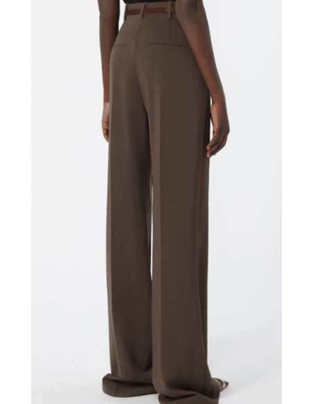 SPXVOLONTA PANTALONE IN JERSEY CON CINTURA