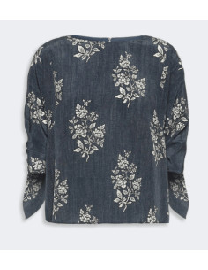 WKDADONE CAMICIA IN SETA FANTASIA 3/4 MANICHE