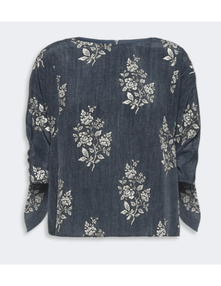 WKDADONE CAMICIA IN SETA FANTASIA 3/4 MANICHE